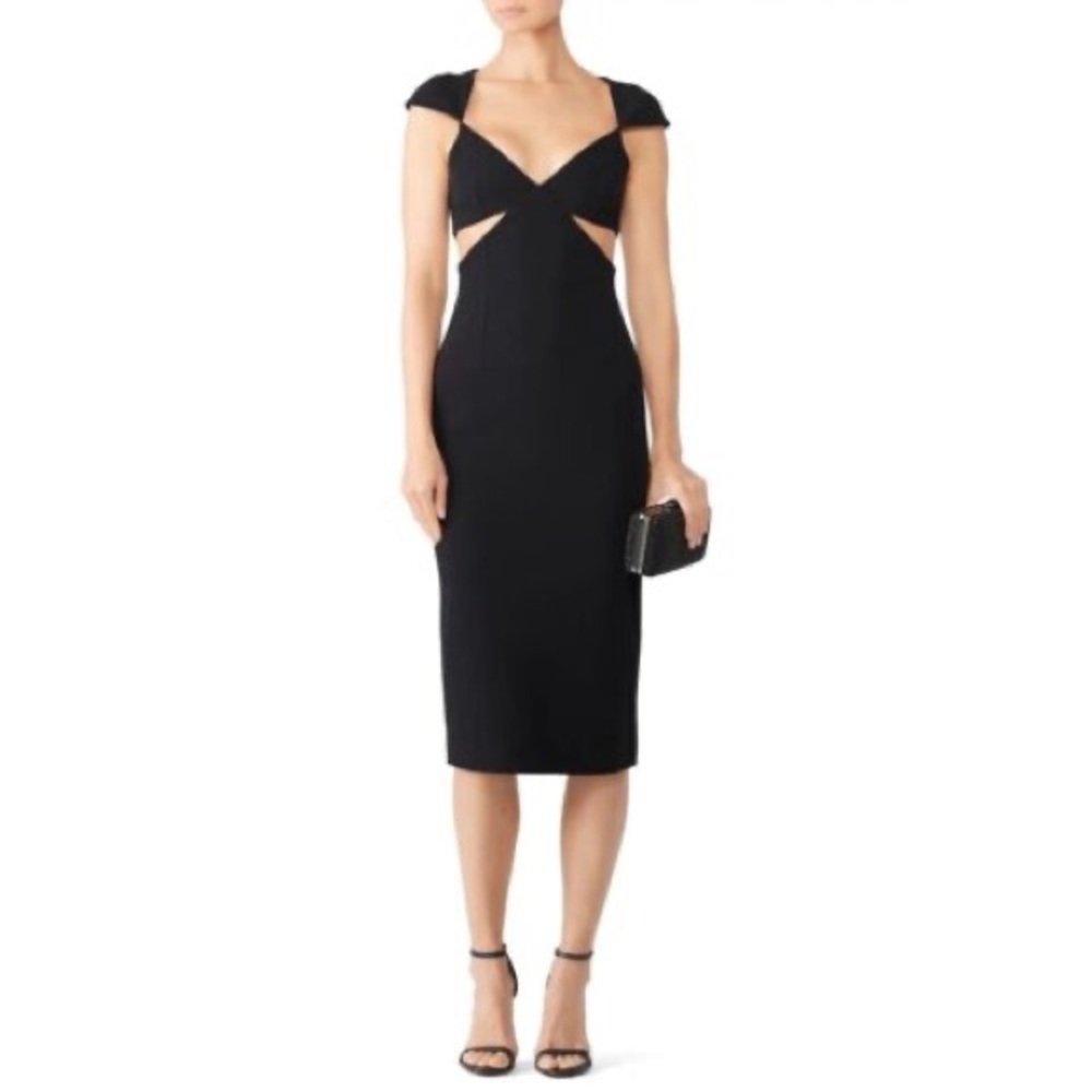 Cinq a Sept Greta dress black size P, 0 or 00
